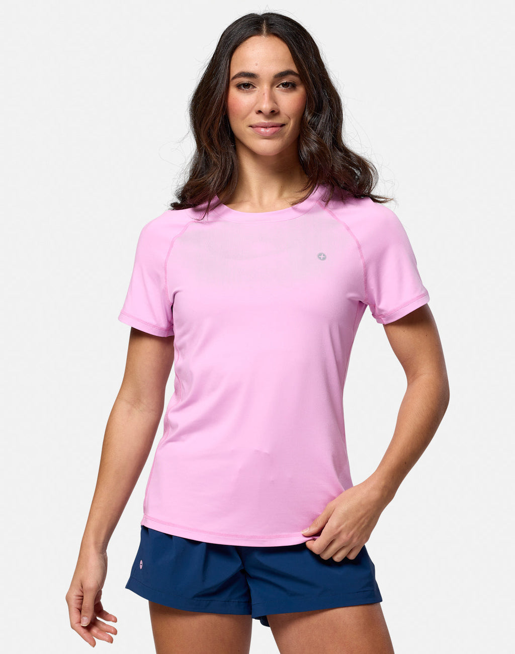 Womens Relentless Tee (Cotton Candy)