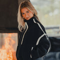 Industry Fleece Half Zip (Black)