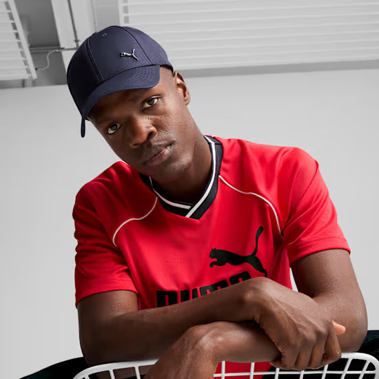 Essentials Metal PUMA Cat Baseball Cap (Navy)