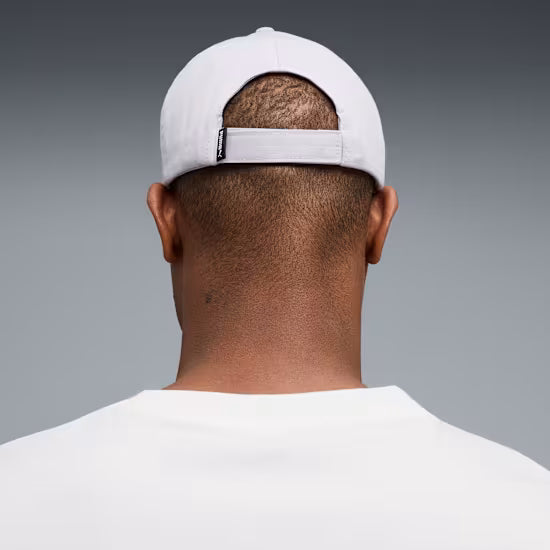 Essentials Metal PUMA Cat Baseball Cap (White)