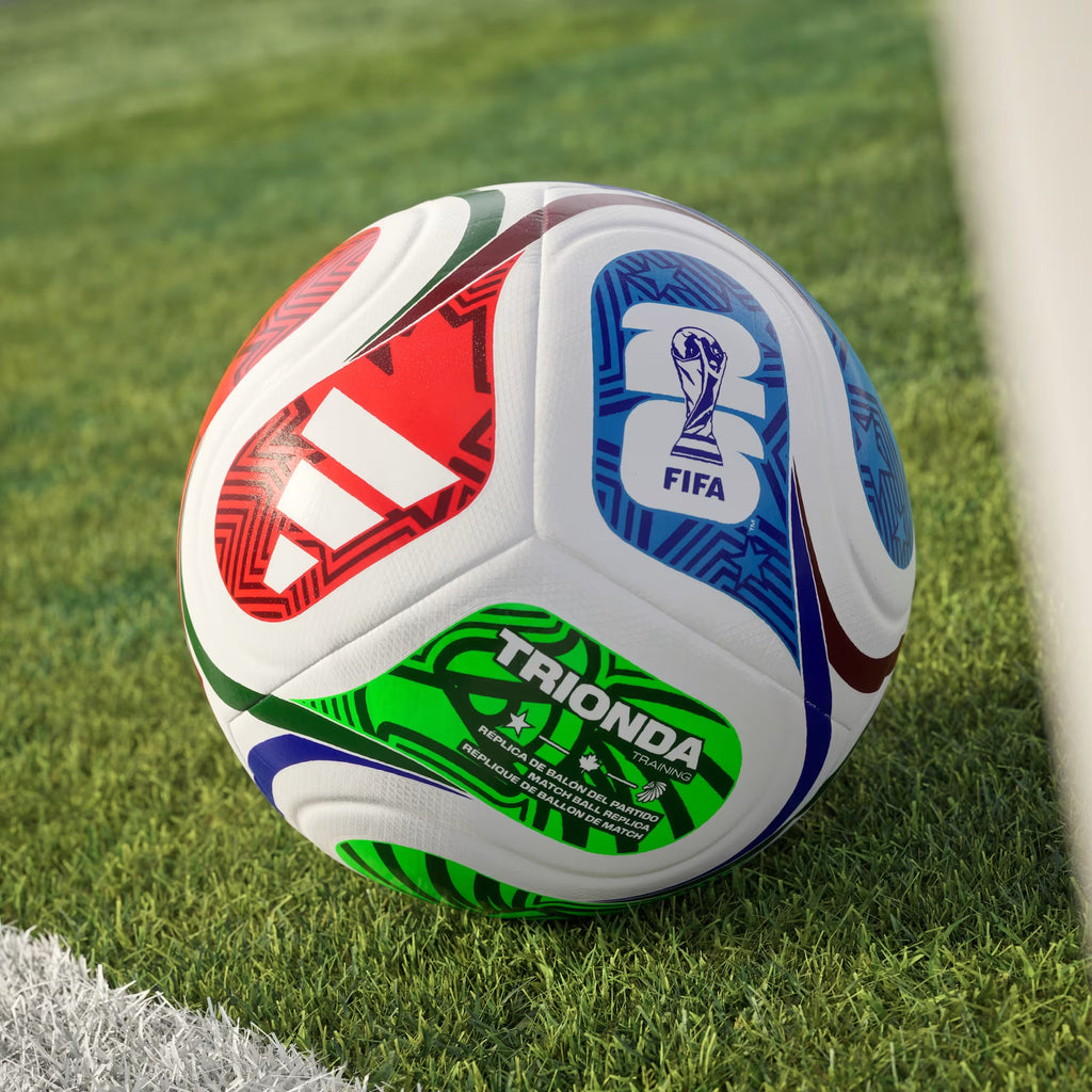 FIFA World Cup 26™ Trionda Training Ball (White/Royal Blue/Solar Blue/Power Red)