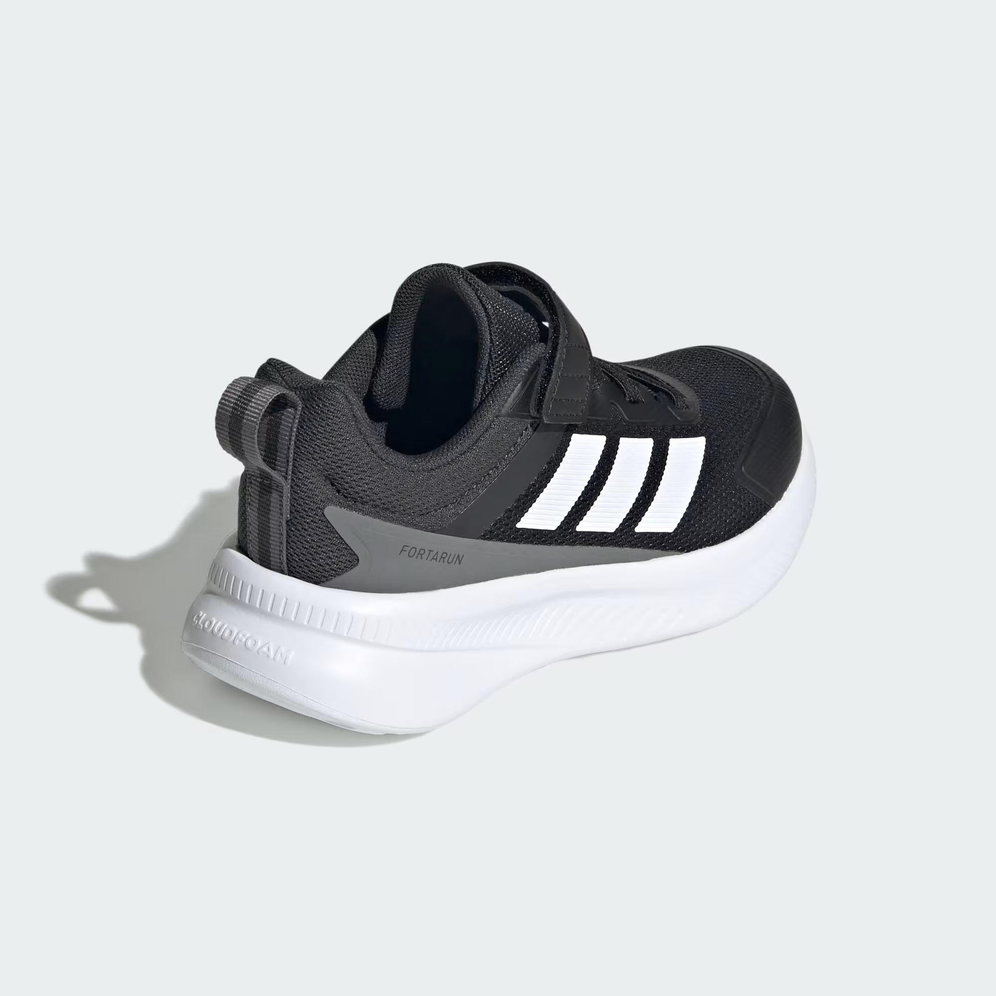 Junior Fortarun 4.0 Trainers (Black/White)