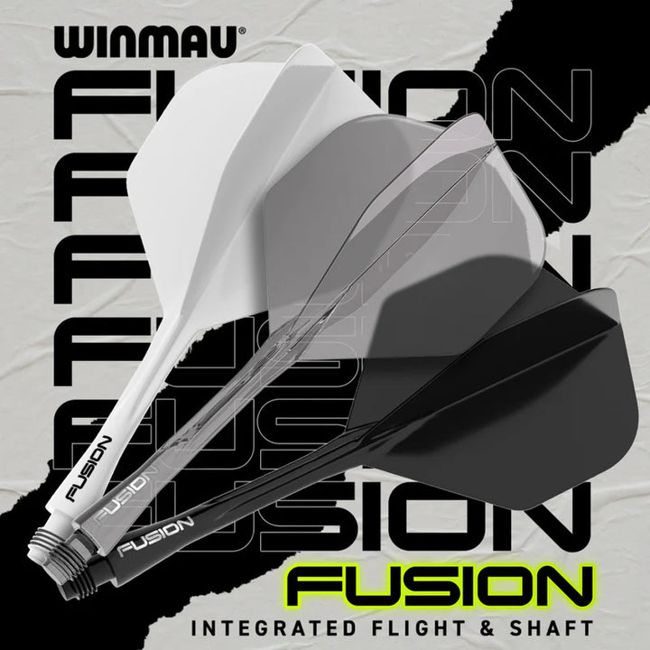 Fusion Intergrated Flight & Shaft (White)