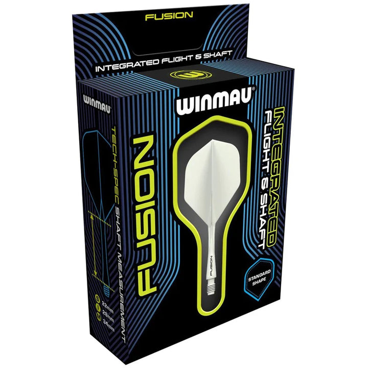 Fusion Intergrated Flight & Shaft (White)