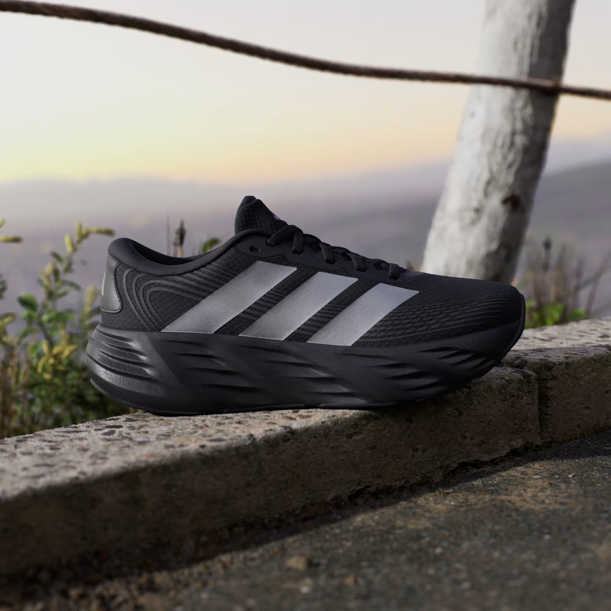 Womens Galaxy 8 Trainers (Core Black/Iron Metallic/Carbon)
