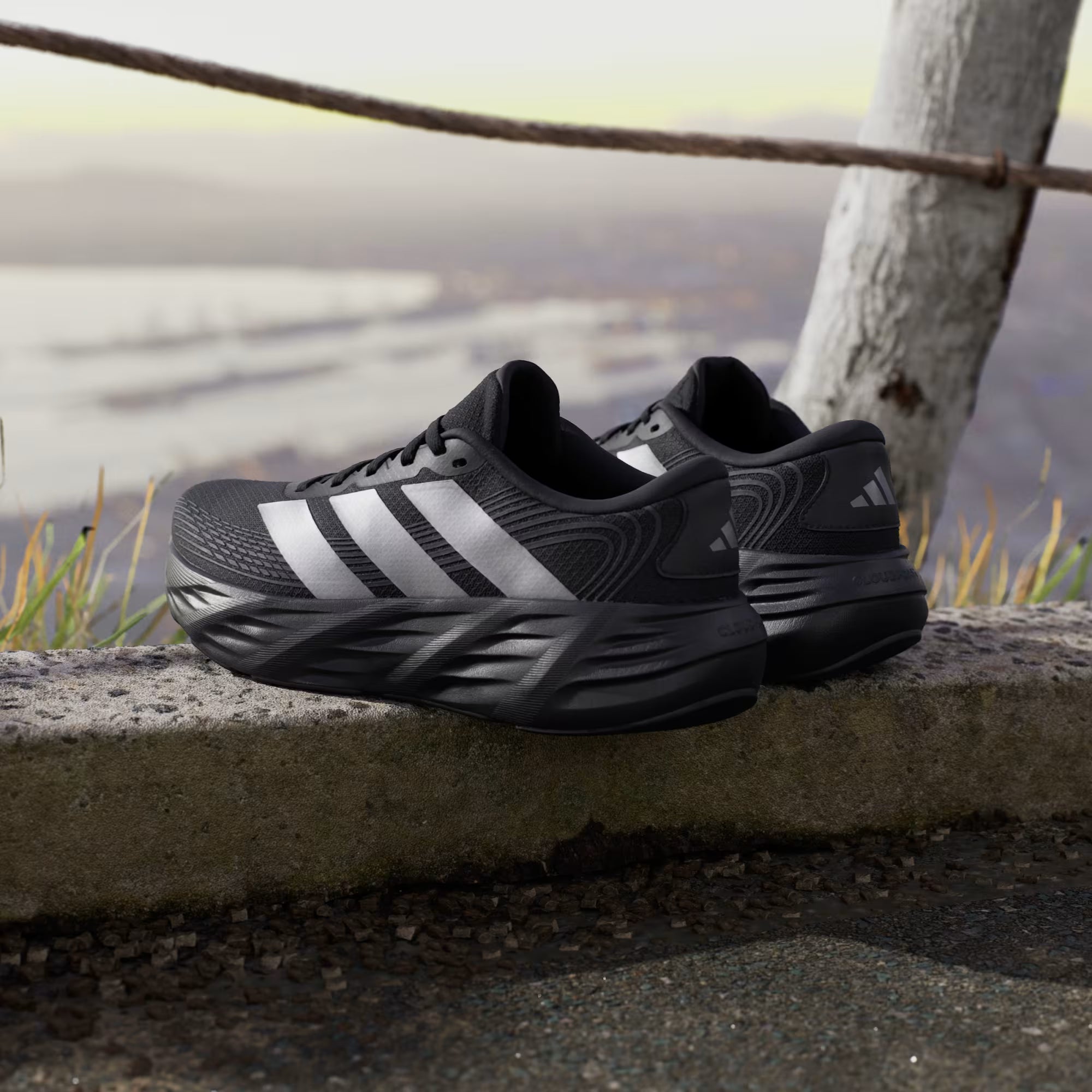 Womens Galaxy 8 Trainers (Core Black/Iron Metallic/Carbon)
