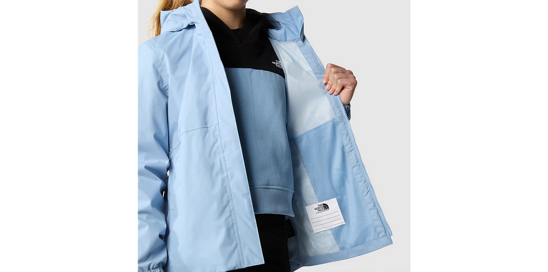 Girls Antora Jacket (Steel Blue)