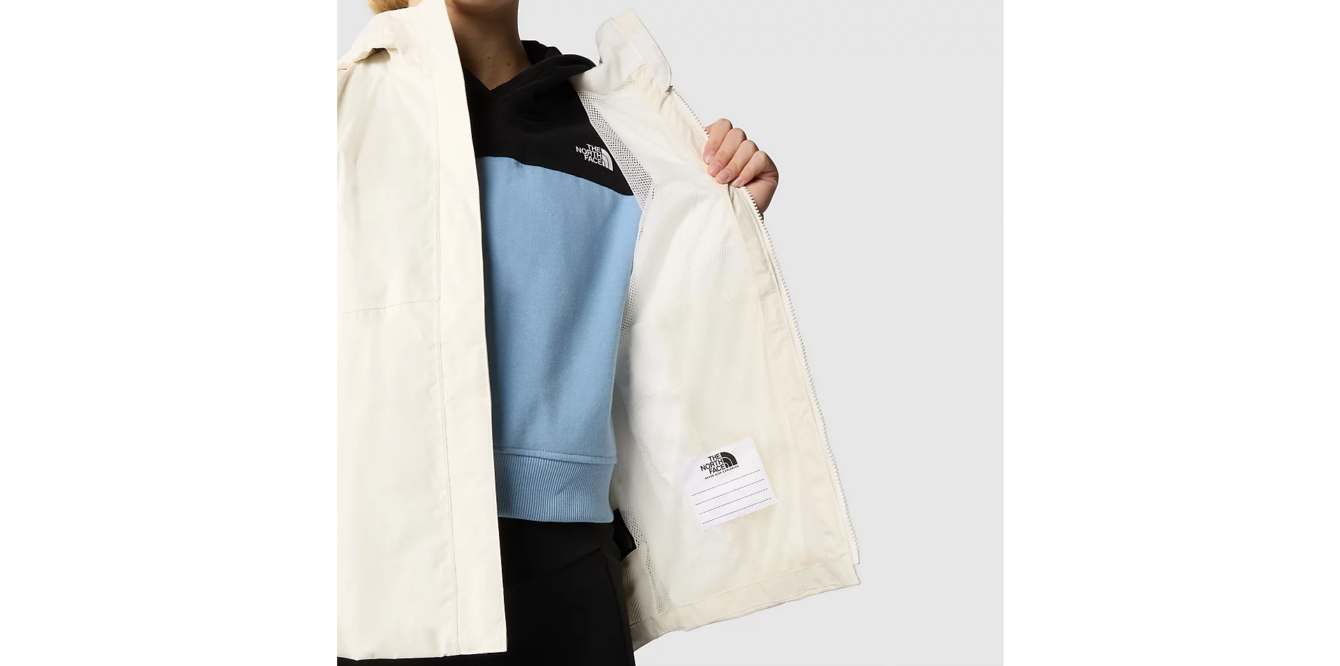 Girls Antora Jacket (White Dune)