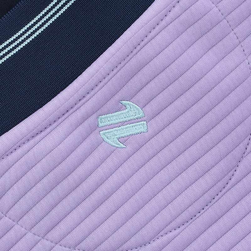 Galway GAA Women's Dynamo Brushed Half Zip Top (Marine/Purple/Green)