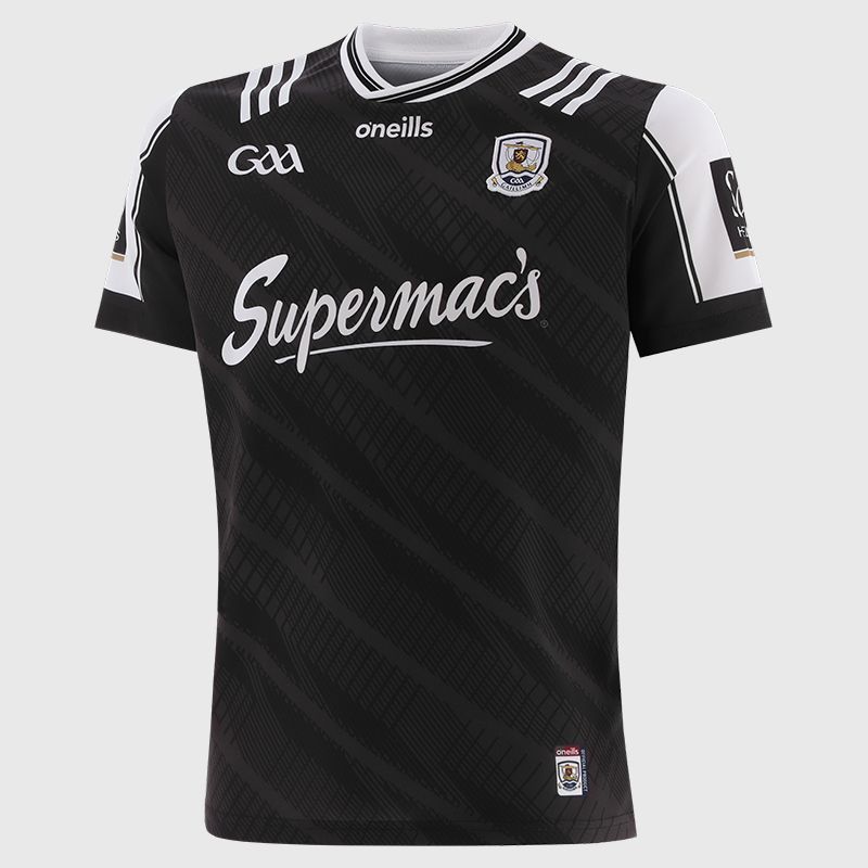Galway GAA Player Fit Keeper Jersey 2025 (Black/White)