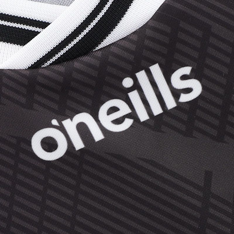 Galway GAA Player Fit Keeper Jersey 2025 (Black/White)