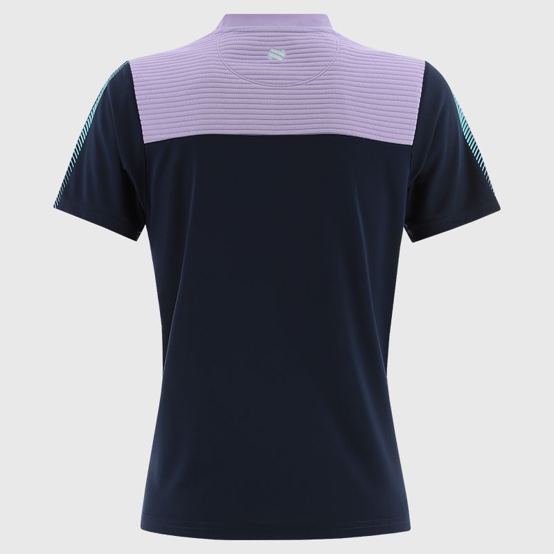 Galway GAA Kids' Dynamo T-Shirt (Marine/Purple/Green)