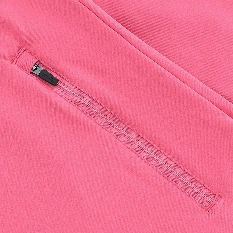 Womens Galway Nepal Half Zip Top (Pink/White)