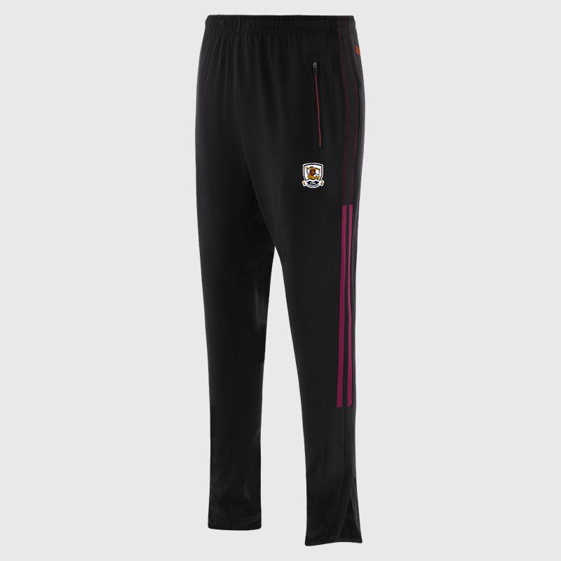 Boys Galway Nepal Brushed Skinny Pants (Black/Red)
