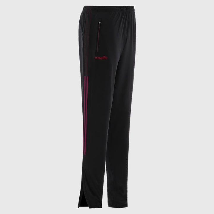 Boys Galway Nepal Brushed Skinny Pants (Black/Red)