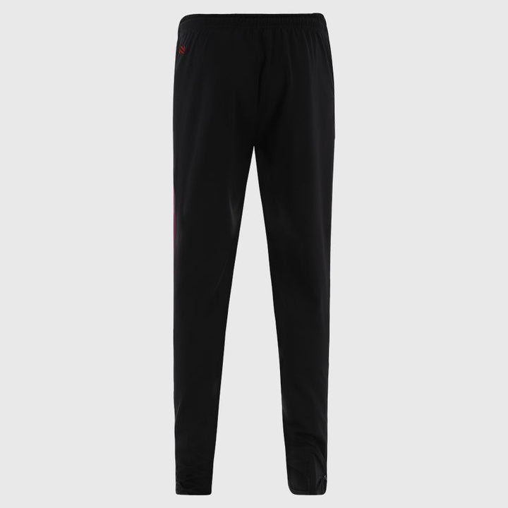 Boys Galway Nepal Brushed Skinny Pants (Black/Red)