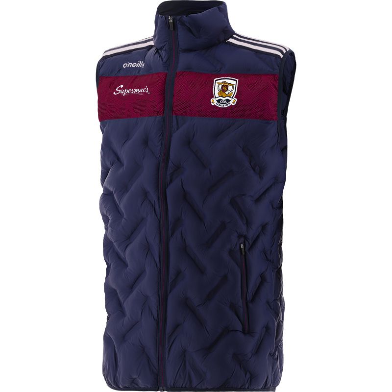 Galway GAA Kids Rockway Gilet (Marine/Maroon/White)