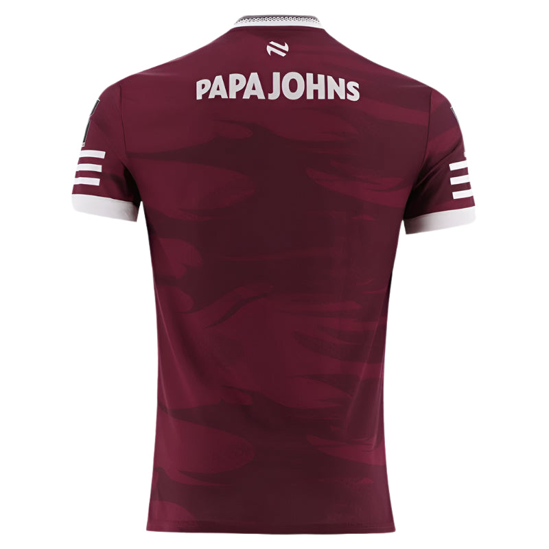 Galway GAA Player Fit Training Jersey (Maroon/White)