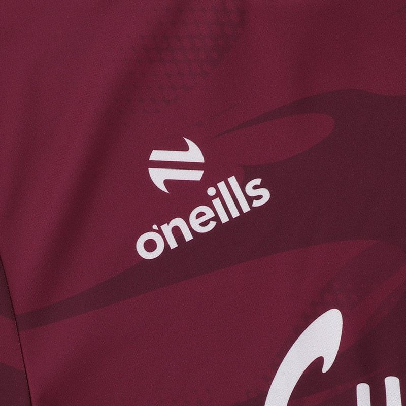 Galway GAA Player Fit Training Jersey (Maroon/White)