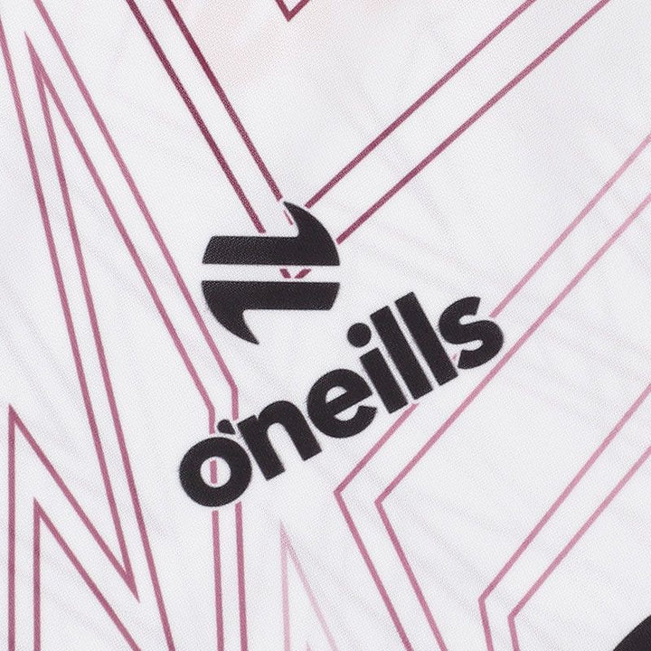 Kids Galway GAA 2025 Training Jersey (White/Maroon/Black)
