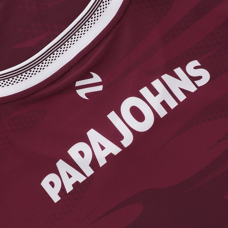 Kids Galway GAA 2025 Training Jersey (Maroon/White)