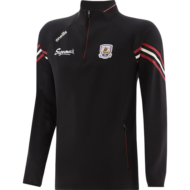 Galway Kids Weston H/Z Hybrid Top (Black)