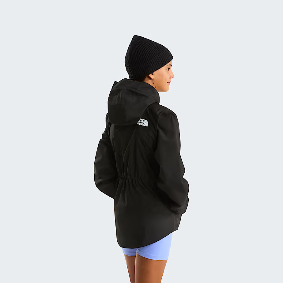 Girls Antora Rain Jacket (Black)