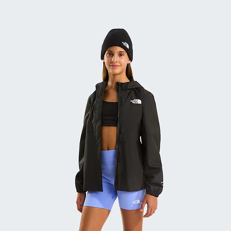 Girls Antora Rain Jacket (Black)