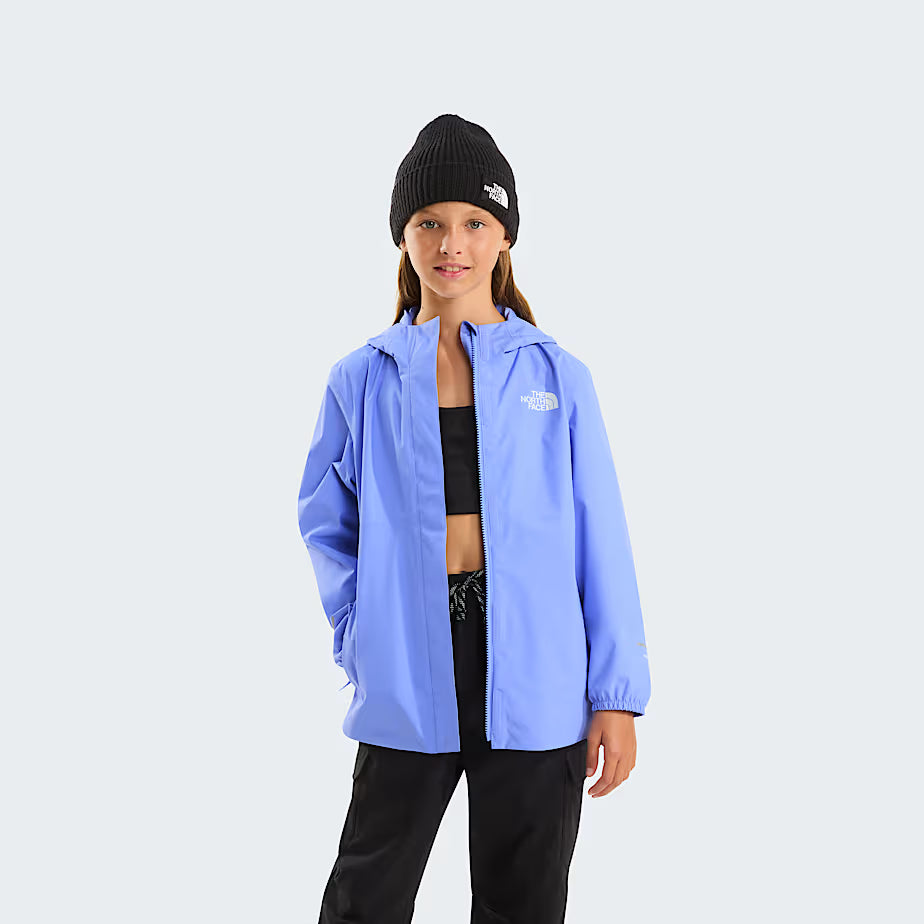 Girls Antora Rain Jacket (Periwinkle Glow)