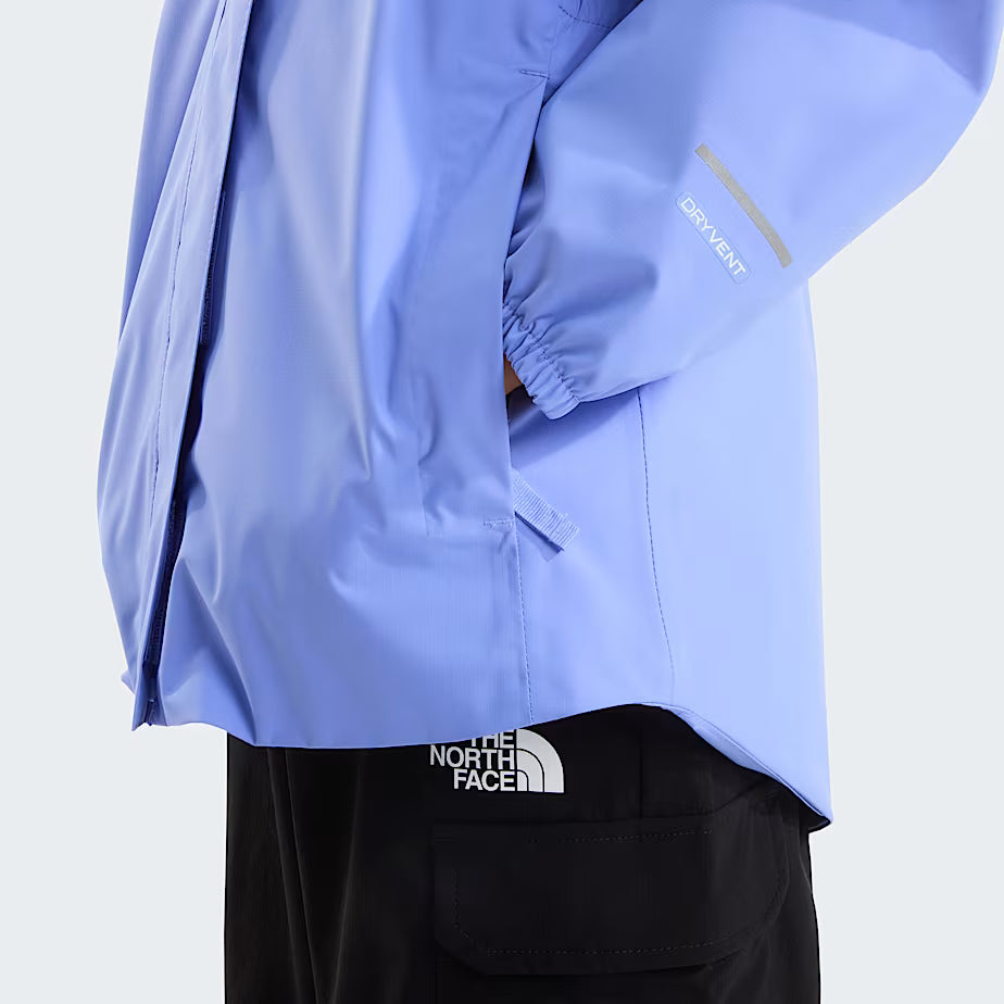 Girls Antora Rain Jacket (Periwinkle Glow)