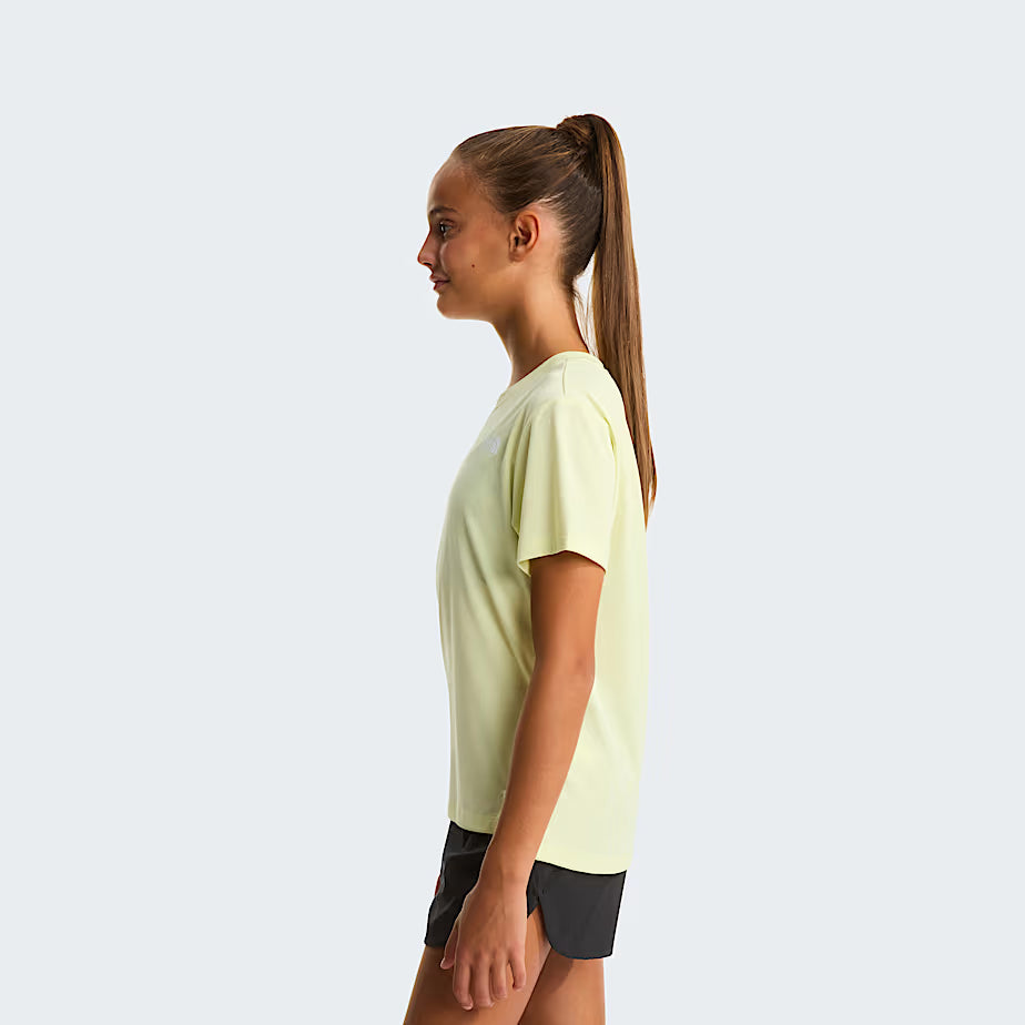 Girls Flex T-Shirt (Lemon Mist)
