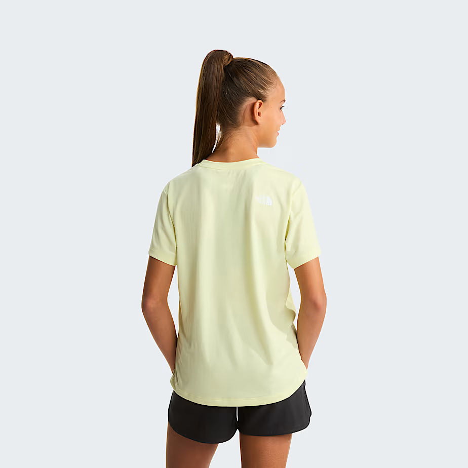 Girls Flex T-Shirt (Lemon Mist)