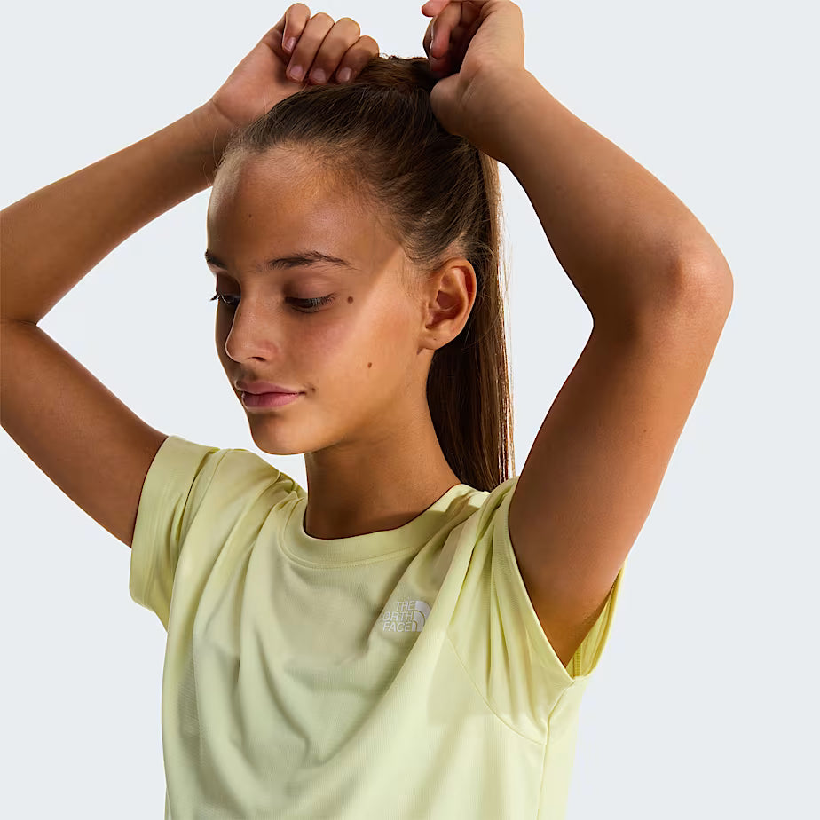 Girls Flex T-Shirt (Lemon Mist)