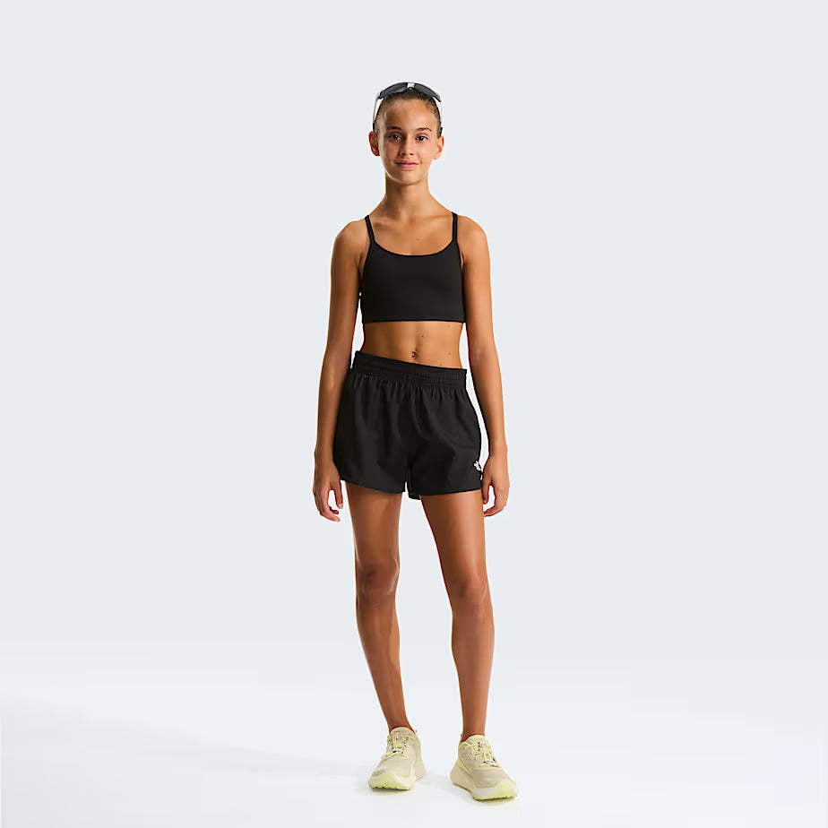Girls Flex Woven Shorts (Black)