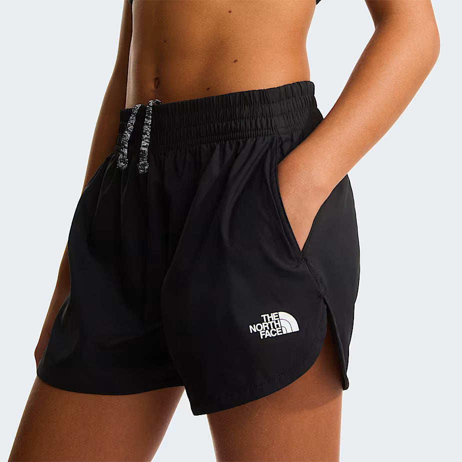 Girls Flex Woven Shorts (Black)