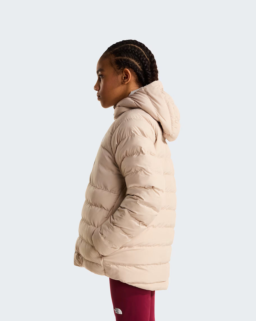 Girls Reversible Perrito Jacket (Timeless Taupe)