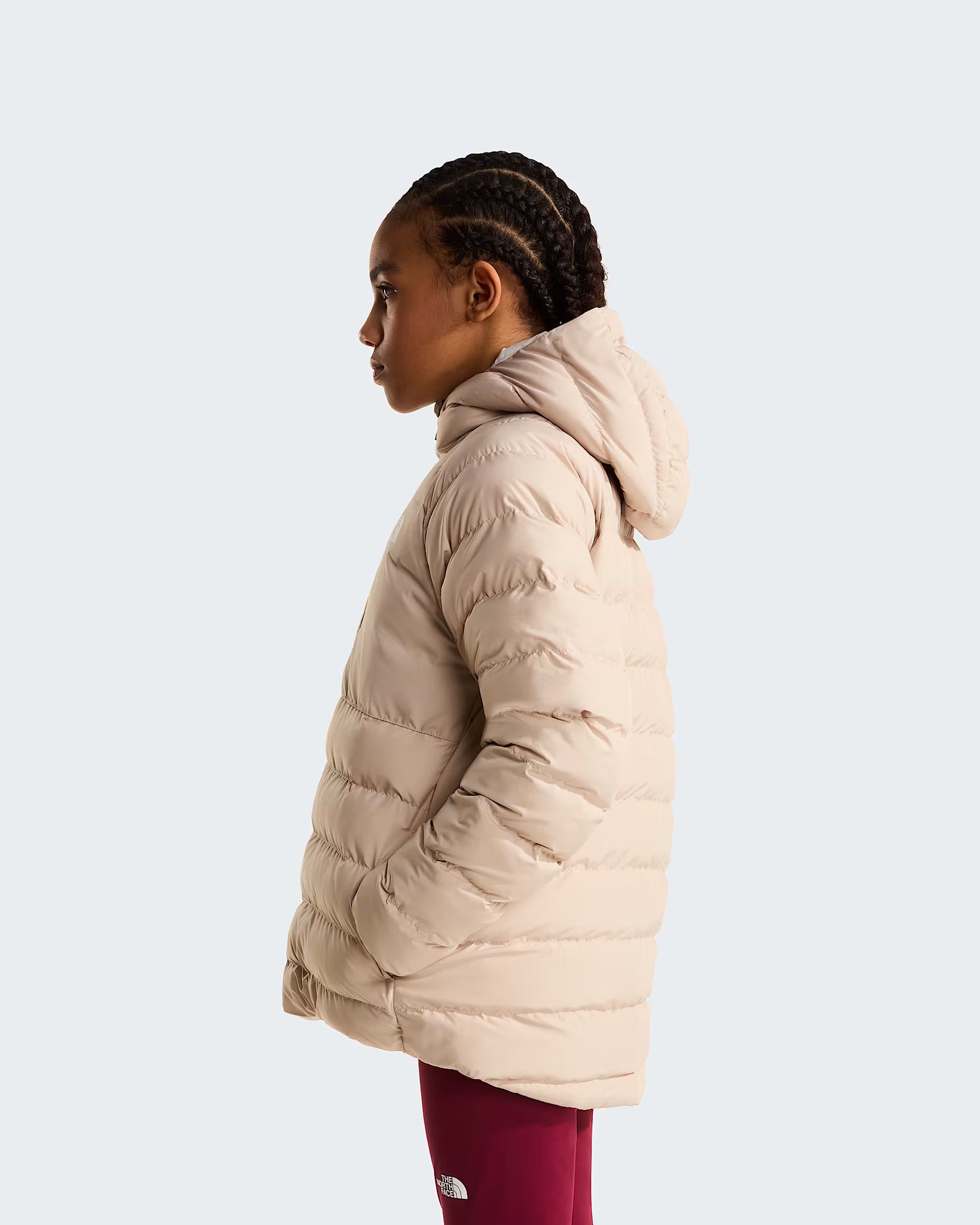 Girls Reversible Perrito Jacket (Timeless Taupe)