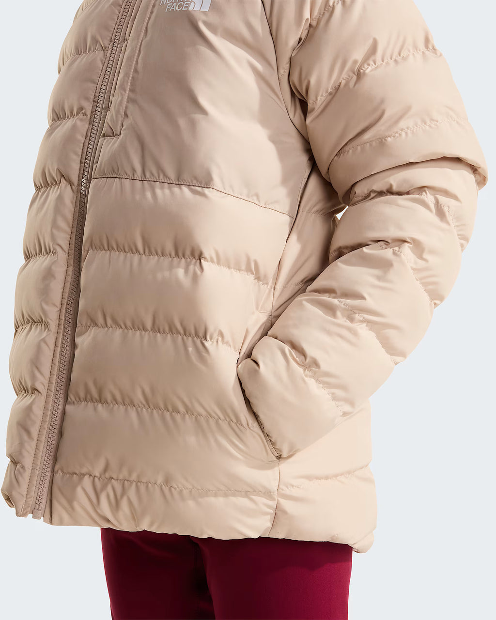 Girls Reversible Perrito Jacket (Timeless Taupe)