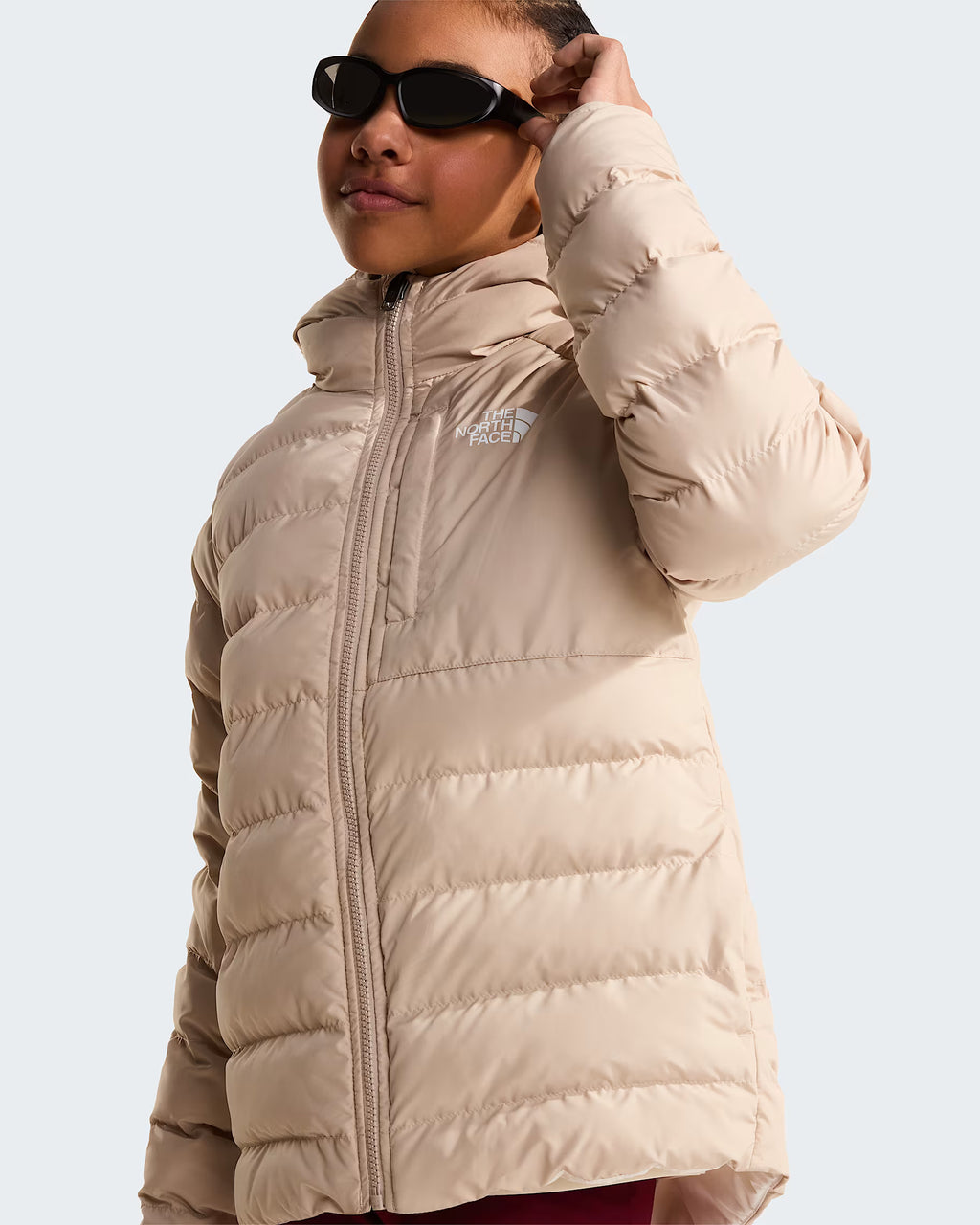 Girls Reversible Perrito Jacket (Timeless Taupe)