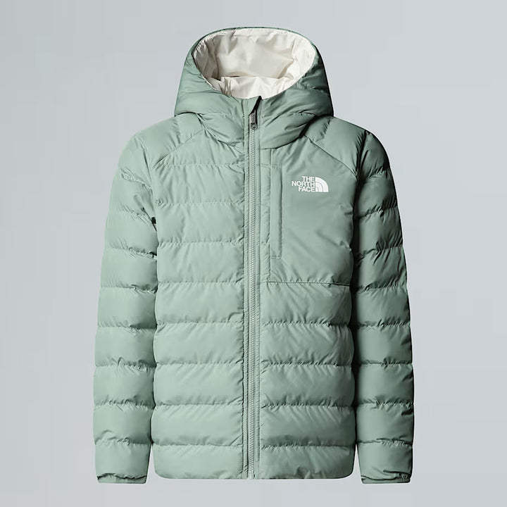 Girls Reversible Perrito Jacket (Slate Moss/White)