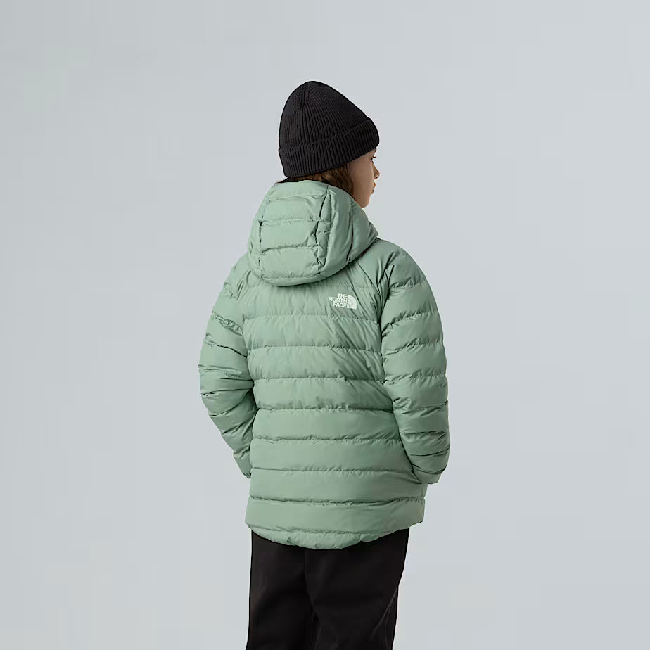Girls Reversible Perrito Jacket (Slate Moss/White)