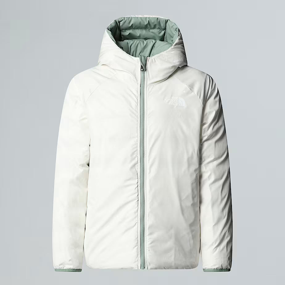 Girls Reversible Perrito Jacket (Slate Moss/White)