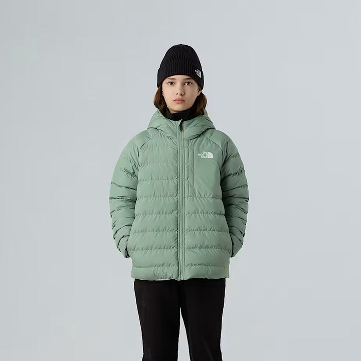 Girls Reversible Perrito Jacket (Slate Moss/White)