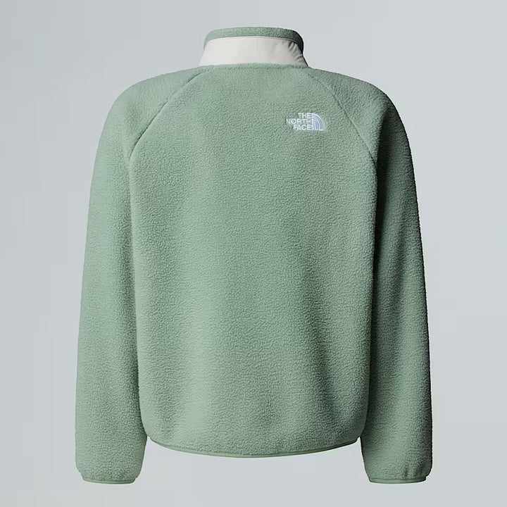 Girls Yumiori Full Zip Jacket (Slate Moss/White)