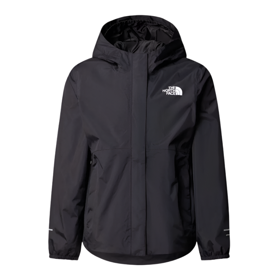 Girls Antora Rain Jacket (Black)