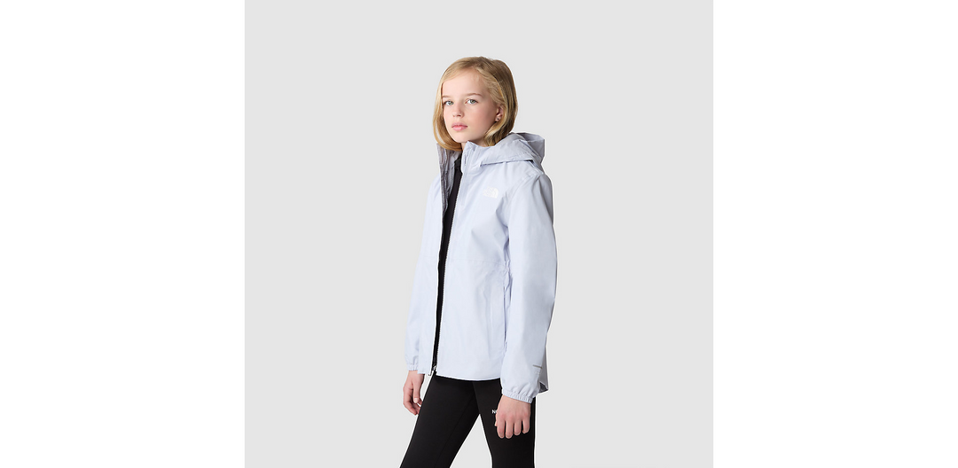 Girls Antora Rain Jacket (Dusty Periwinkle)