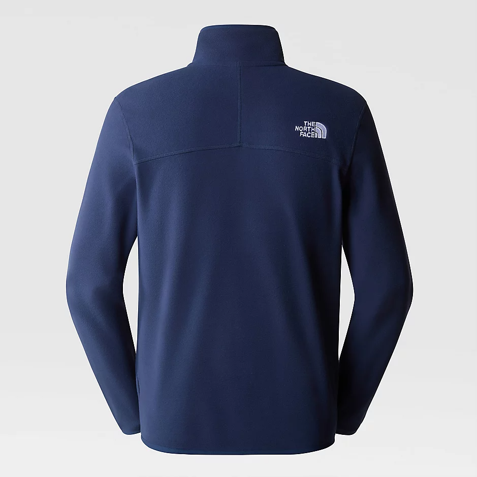 Mens 100 Glacier 1/4 Zip Fleece (Summit Navy)