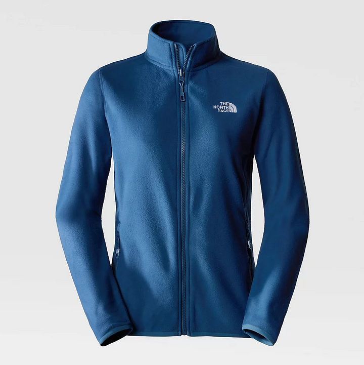 Womens 100 Glacier Full-Zip Fleece (Shady Blue)