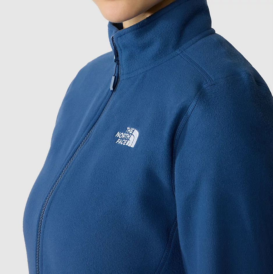 Womens 100 Glacier Full-Zip Fleece (Shady Blue)