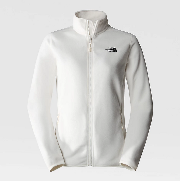 Womens 100 Glacier Full-Zip Fleece (Gardenia White)